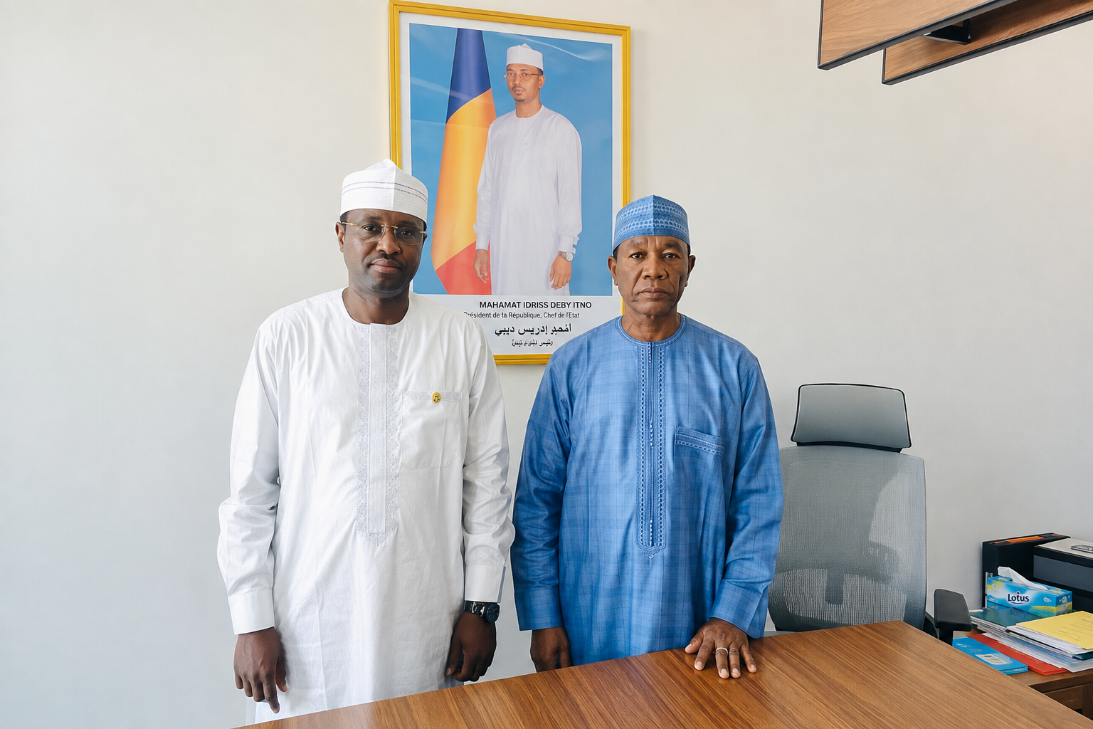 J’ai eu ce matin un entretien avec le Ministre d’Etat, Ministre de l’Education nationale, Dr Mahamat Ahmat Alhabo